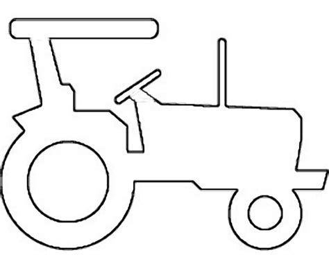 Tractor Stencil Printable